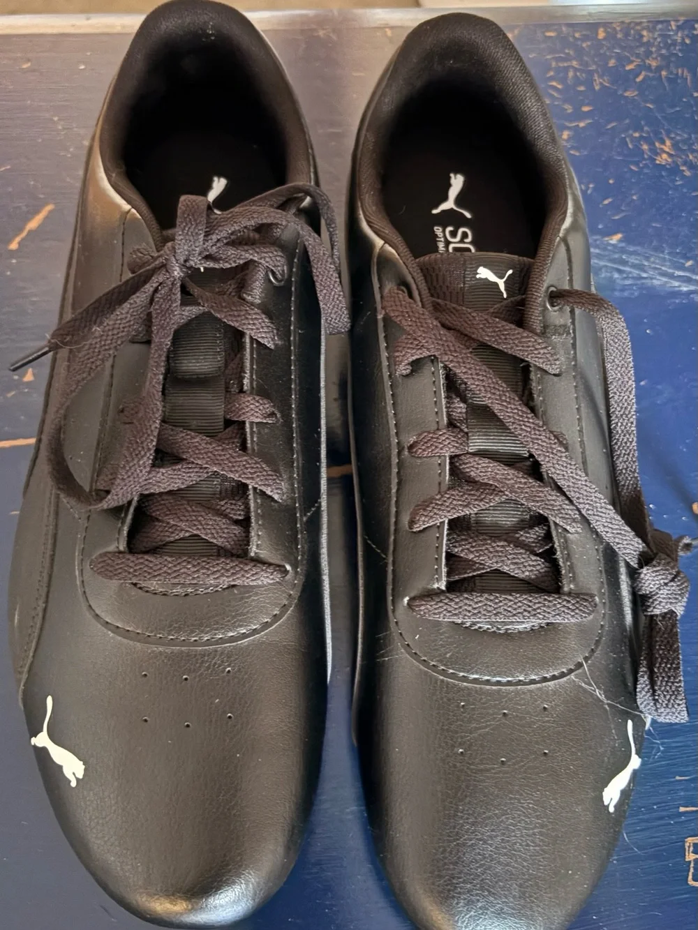 Puma Black leather, Black Cat Decima sneaker